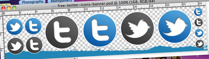 FREE twitter circle icon