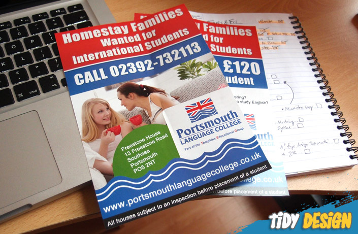 Leaflet Designers in Portsmouth, Hampshire