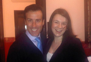 Rosie with Anton Du Beke