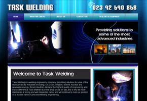 A website re-design of Task Welding