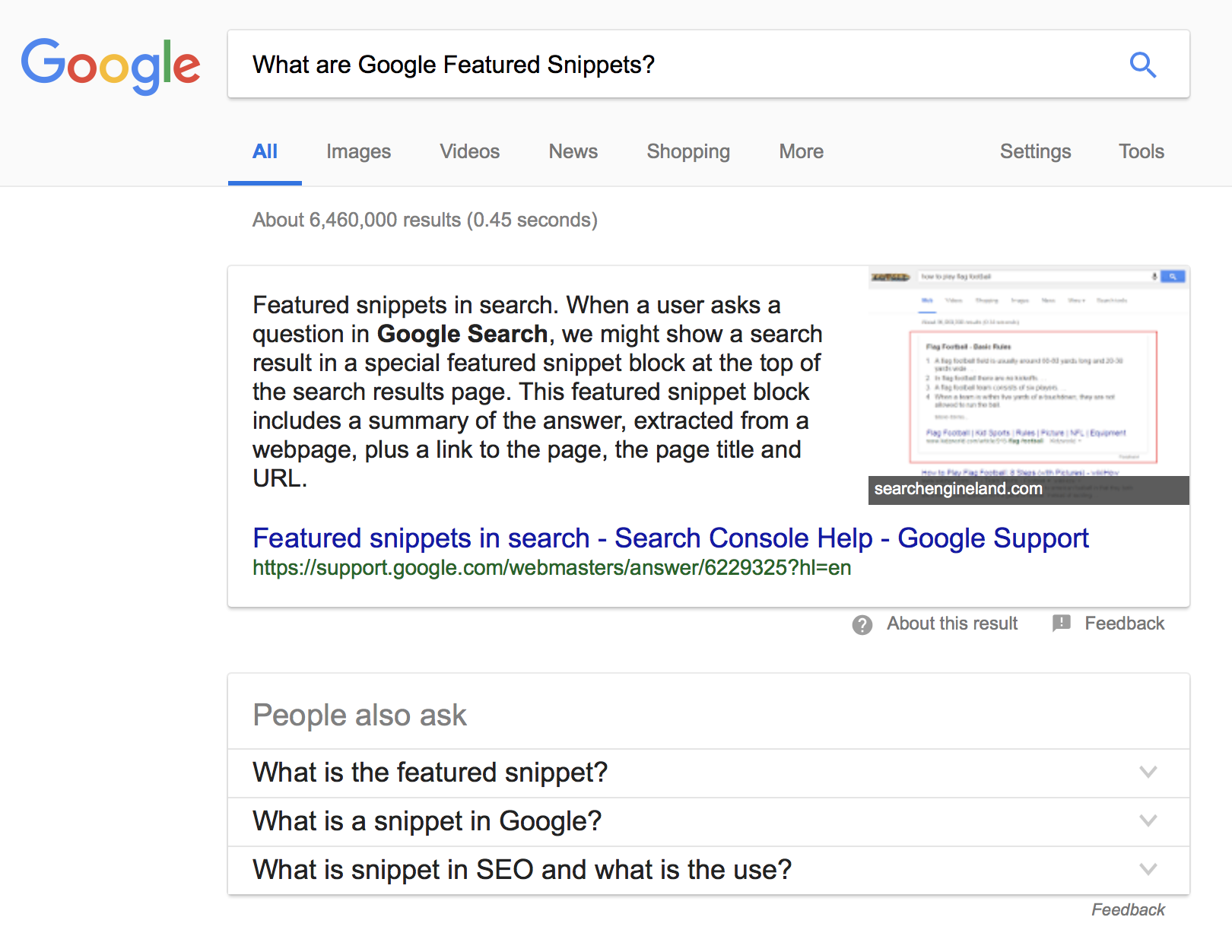 What are Google Featured Snippets?