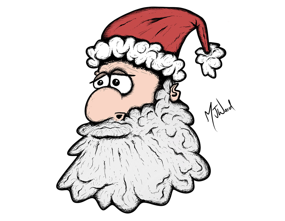 Santa Drawing