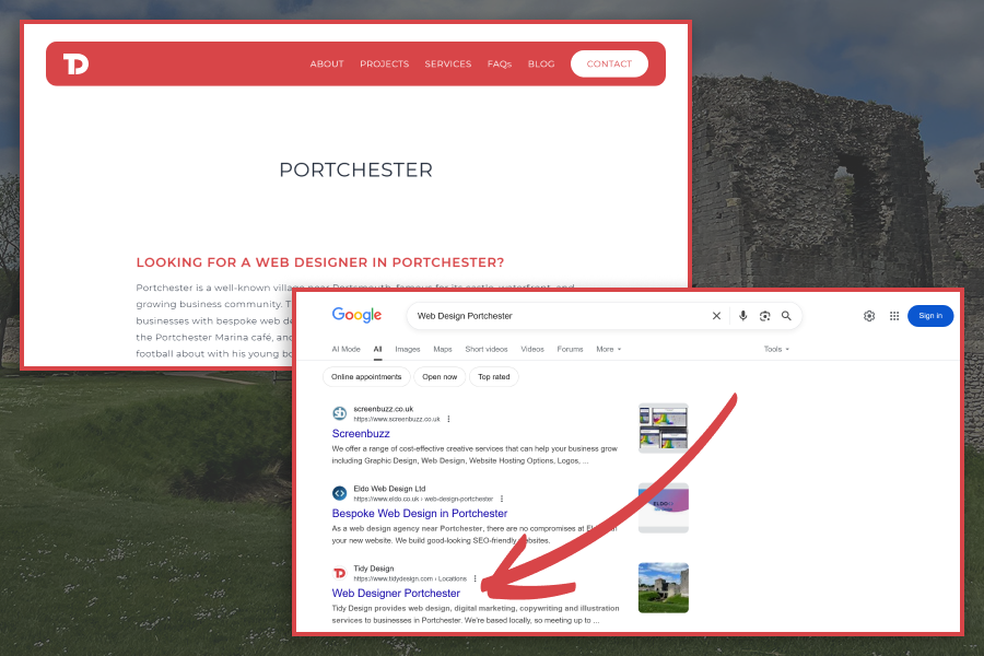 Location Landing Pages