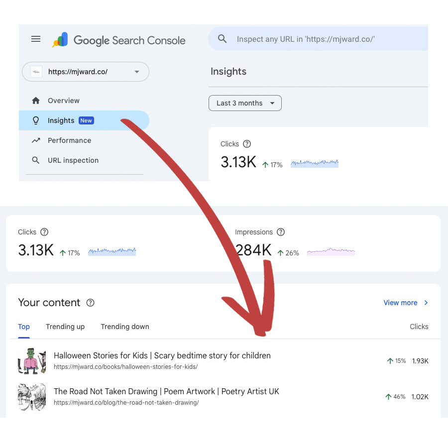Search Console Insights