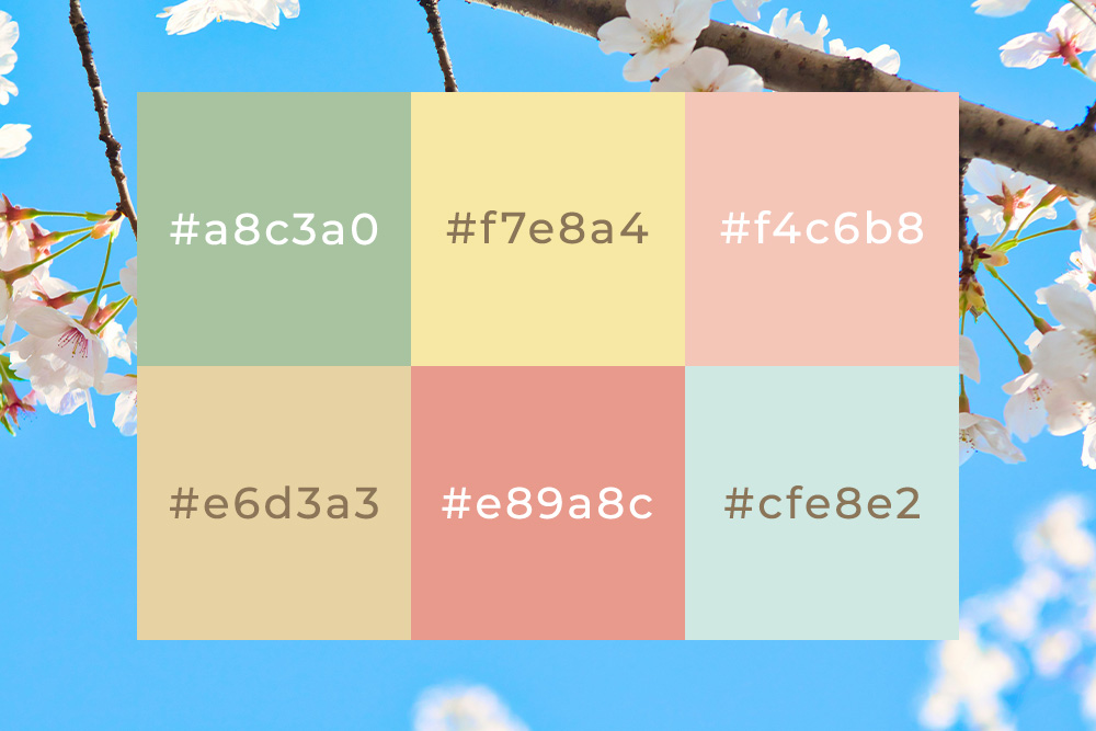 Spring Colour Palette